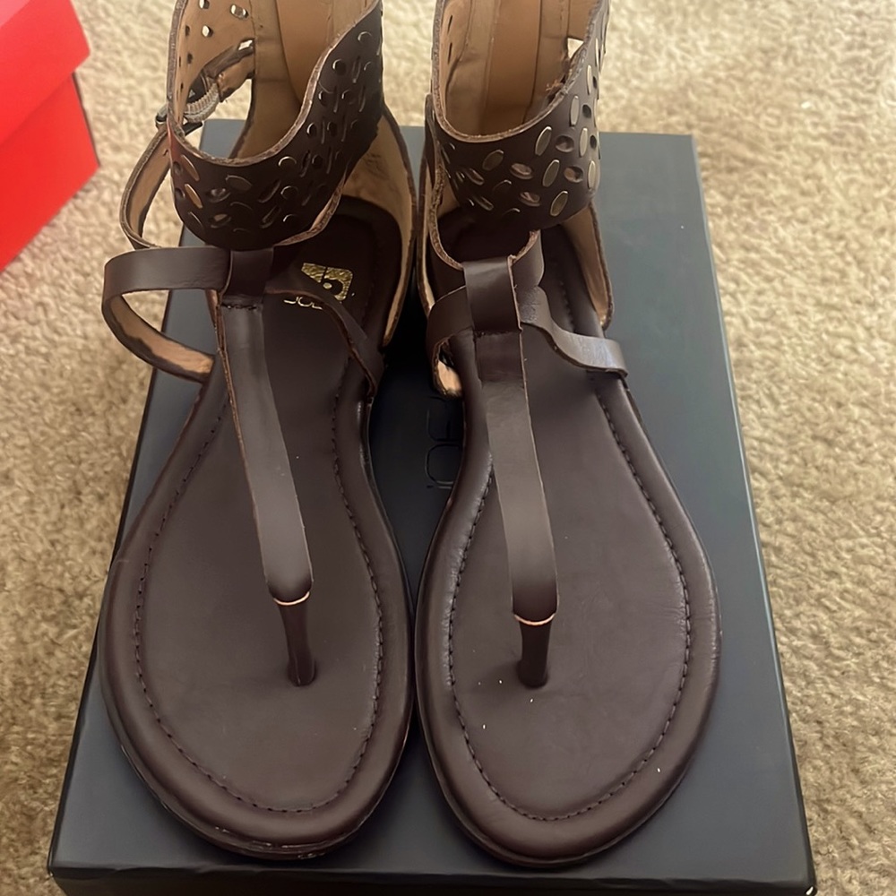 Joes jean flat sandals